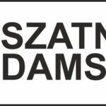 SZATNIA DAMSKA - naklejka tabliczka,