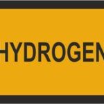 HYDROGEN - naklejka kierunkowa,