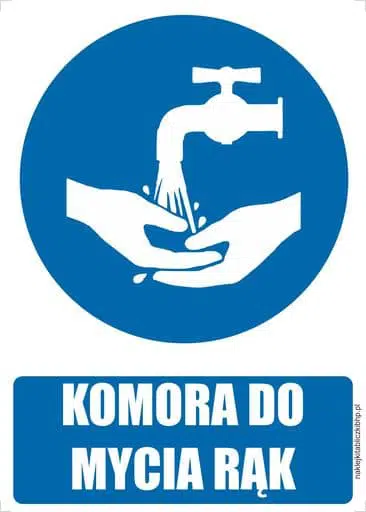 KOMORA DO MYCIA R K Znak Nakazu BHP komora-do-mycia-r-k-znak-nakazu-bhp