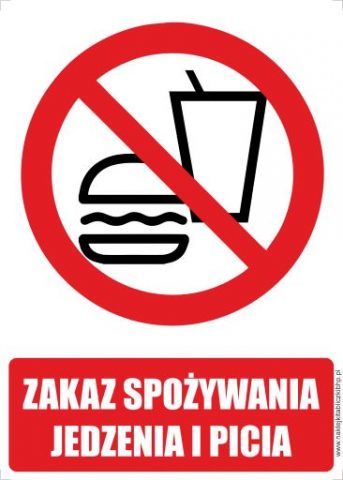 ZAKAZ SPO YWANIA JEDZENIA I PICIA Znak BHP zakaz-spo-ywania-jedzenia-i-picia-znak-bhp
