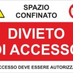 DIVIETO DI ACCESSO - tablica zakazu,