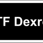 ATF Dexron - naklejka kierunkowa,