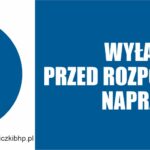 WYŁĄCZ PRZED ROZPOCZĘCIEM NAPRAWY - elektryczny znak BHP,