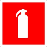 GAŚNICA (FOTOLUMINESCENCYJNE) - znaki ewakuacyjne,