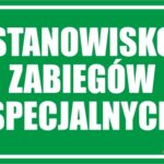 STANOWISKO ZABIEGÓW SPECJALNYCH - Tablica BHP,