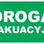 DROGA EWAKUAZYJNA (FOTOLUMINESCENCYJNE) - znaki ewakuacyjne,