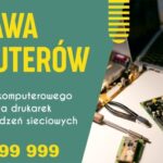 NAPRAWA KOMPUTERÓW 2x1m - Baner reklamowy,