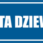 TOALETA DZIEWCZĄT - Tablica BHP,